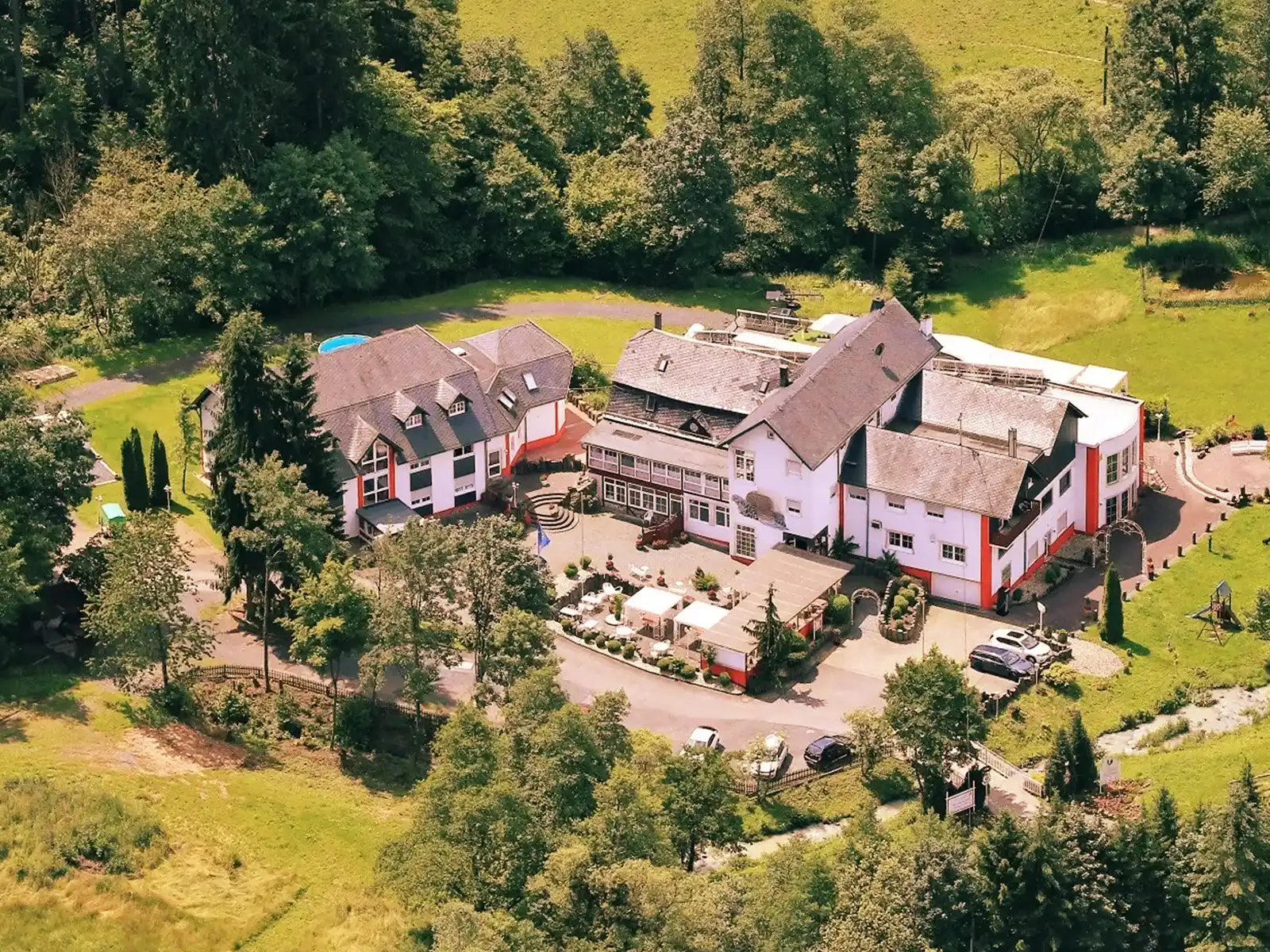Das heutige Landhotel Studentenmühle